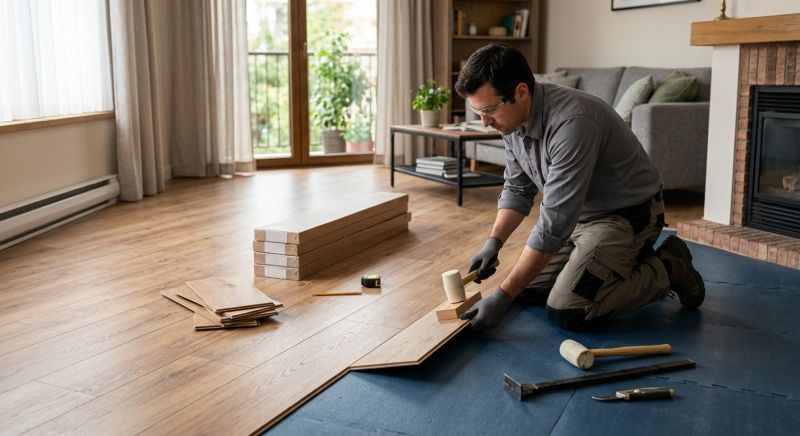 Wood Laminate Installation in Longmont, CO